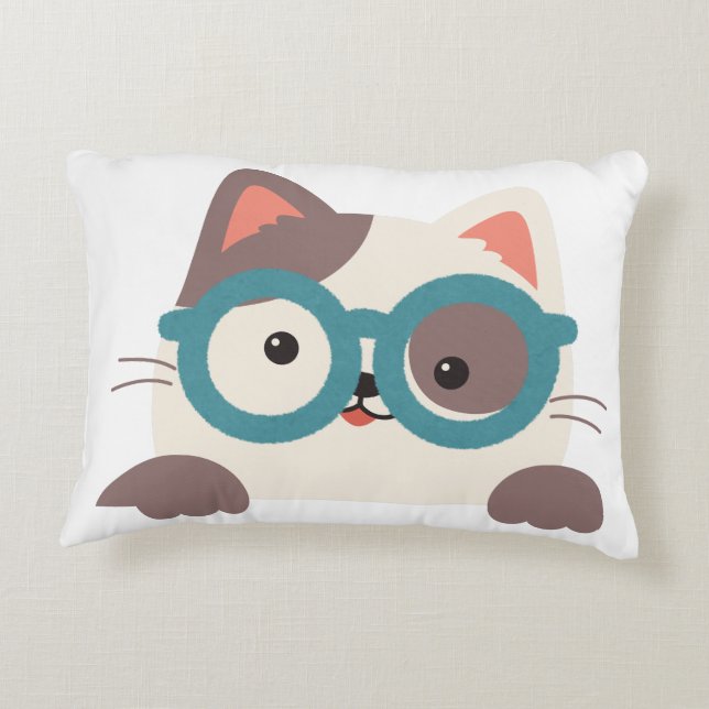 Almofada Decorativa Gato Refrigerado (Verso)