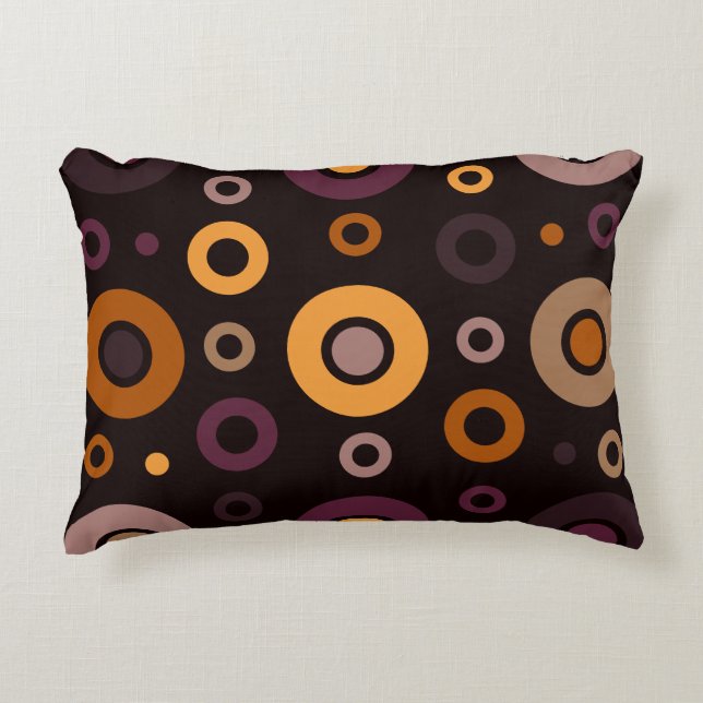 Almofada Decorativa Geométrico de queda moderna do século médio (Frente)