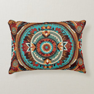 Almofada Decorativa Geométrico Inspirado Nativo