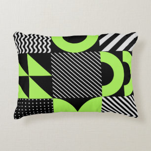 Almofada Decorativa Geométrico minimalista, patente de colheita escand
