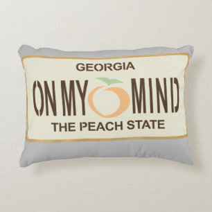 Almofada Decorativa Geórgia na minha mente