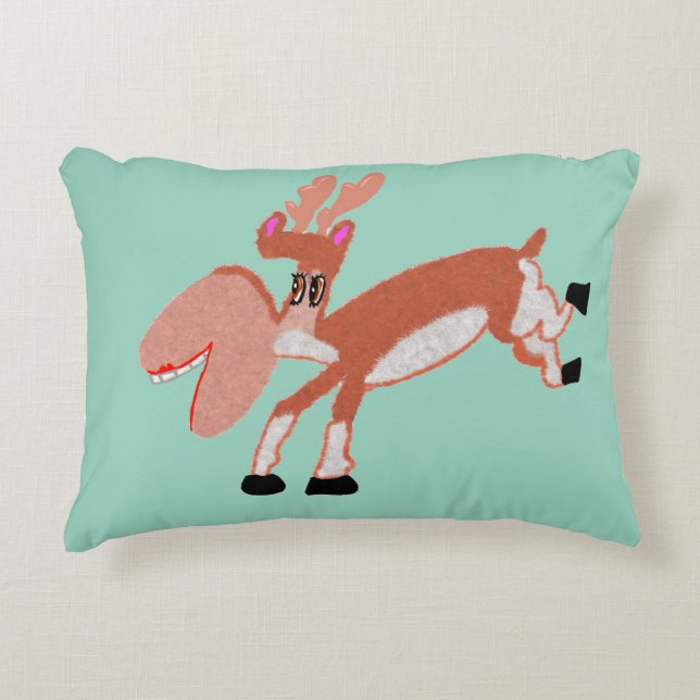 Almofada Decorativa Gertrude Reindeer (Frente)