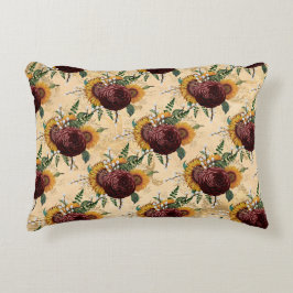 Almofada Decorativa Girassol e Ranunculus