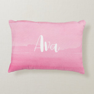 Almofada Decorativa Girls Bedroom Decor com Nome