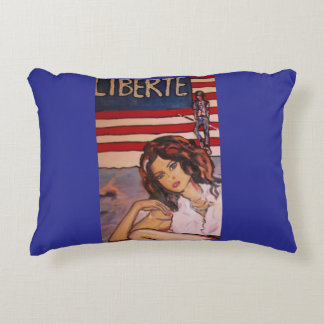 Almofada Decorativa Glamour Urbano: Retrato PopArt Moderno