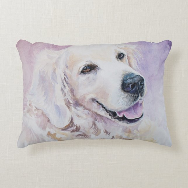 Almofada Decorativa Golden retriever (Frente)