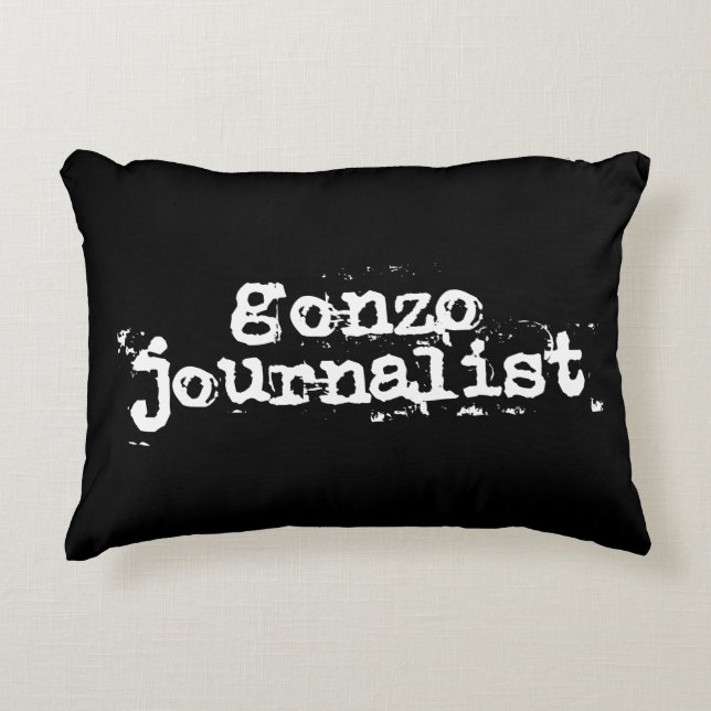 Almofada Decorativa Gonzo Journalist (Frente)
