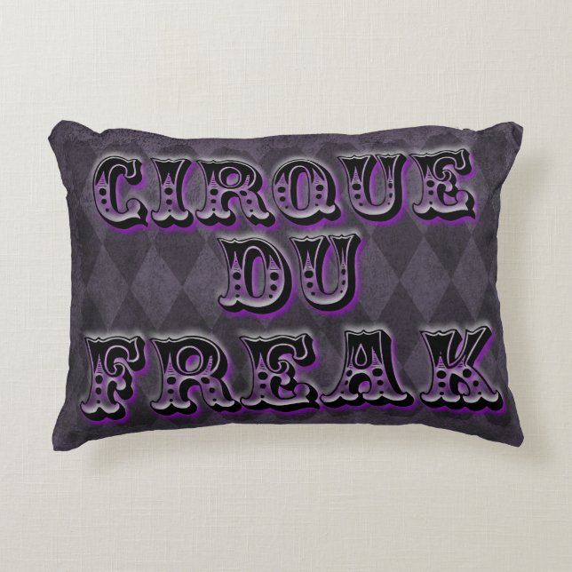 Almofada Decorativa Gótica Cirque Du Freak Cirque (Frente)