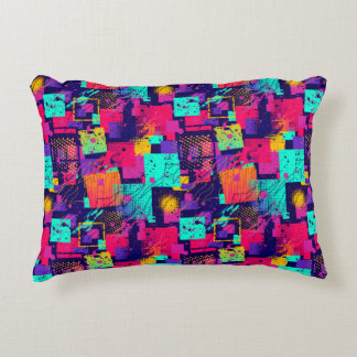 Almofada Decorativa Graffiti print teen abstract pixel art pattern