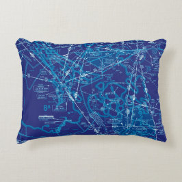 Almofada Decorativa Gráfico de Aviação