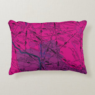 Almofada Decorativa Gráfico de Aviação