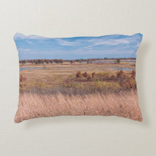 Almofada Decorativa gramíneas prairie e zonas úmidas do necedah