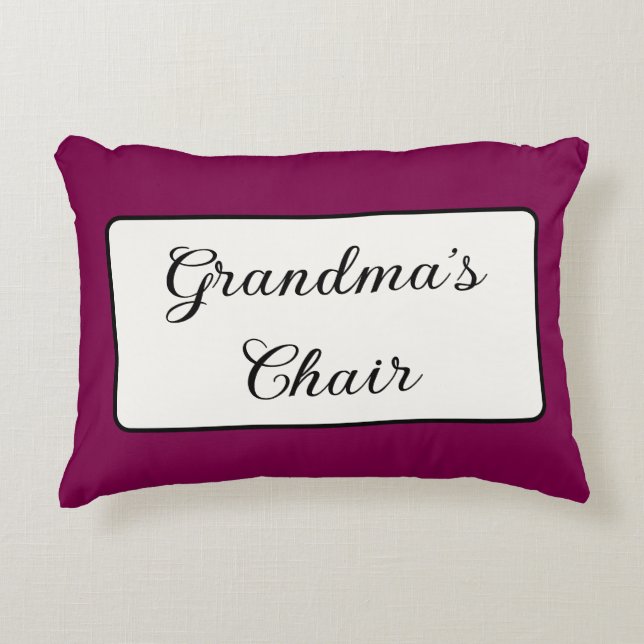 Almofada Decorativa Grandma's Message Pillows (Frente)