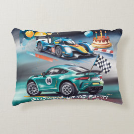 Almofada Decorativa Growing Up To Fast Boy Birthday Party