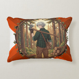 Almofada Decorativa Guardião da Floresta Anime