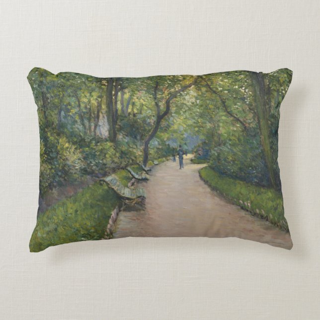 Almofada Decorativa Gustave Caillebotte - Le Parc Monceau (Frente)