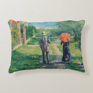 Almofada Decorativa Gustave Caillebotte - O Caminho Uphill