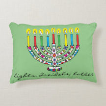 Hanukkah Hanukkiah Bright Luzes