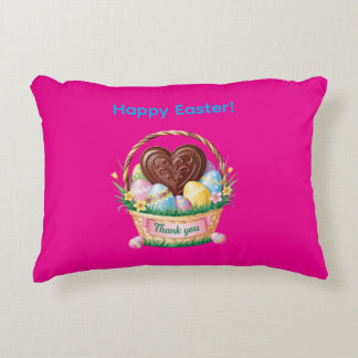 Almofada Decorativa Happy Easter! Thank you! Pillow