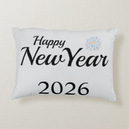 Almofada Decorativa Happy New Year Custom Present