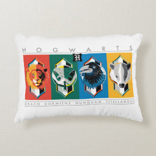 Almofada Decorativa Harry Potter   Brasões das Casas HOGWARTS™