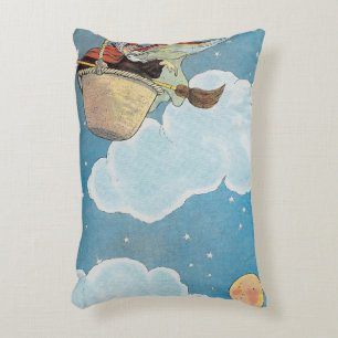 Almofada Decorativa Havia uma velha mulher jogada numa cesta, Rhyme
