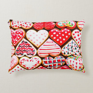 Almofada Decorativa Heart shaped cookies icing for Valentine's day del
