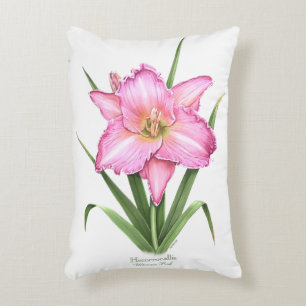 Almofada Decorativa Hemerocallis - rosa final