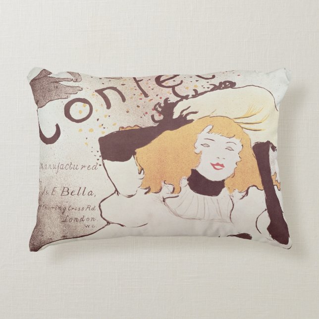 Almofada Decorativa Henri de Toulouse-Lautrec | Confetti, 1893 (Frente)