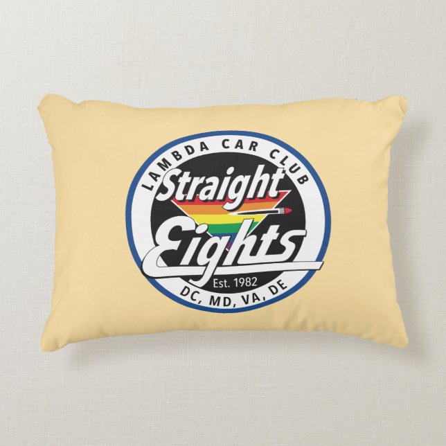 Almofada Decorativa Hetero Oito/Travesseiro decorativo LCCI (bege) (Frente)