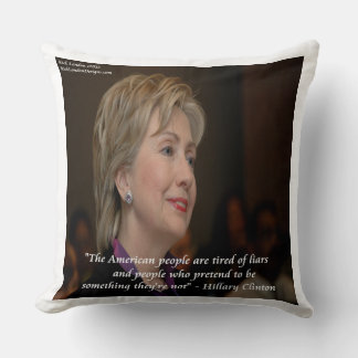 Almofada Decorativa Hillary Clinton Americano Irri