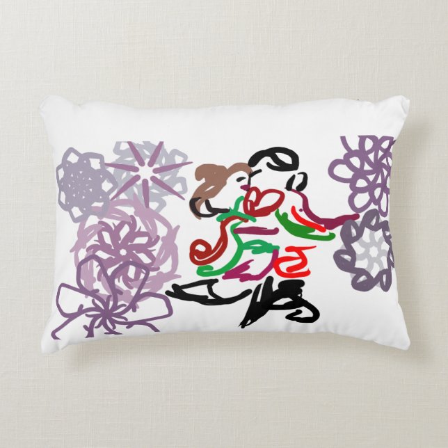 Almofada Decorativa Holiday Kiss  (Frente)