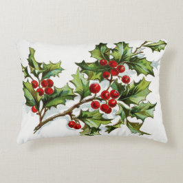 Almofada Decorativa Holly Berries 001
