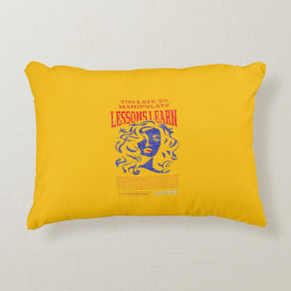 ALMOFADA DECORATIVA HOME DECOR MANIPULATE LESSONS LEARN ACCENT PILLOW
