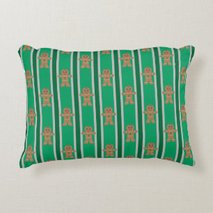 Almofada Decorativa Homem de Biscoito de Natal Divertido e Chique