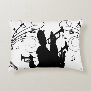 Almofada Decorativa Horn Section Trumpet Jazz Music