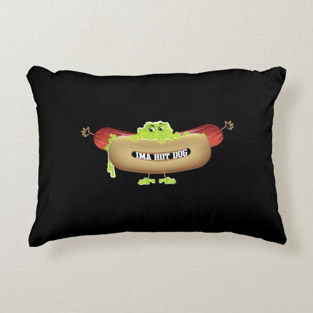 ALMOFADA DECORATIVA HOT DOG MAN (Frente)