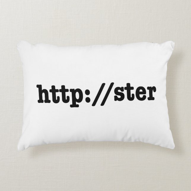 Almofada Decorativa http://ster / código html (Frente)