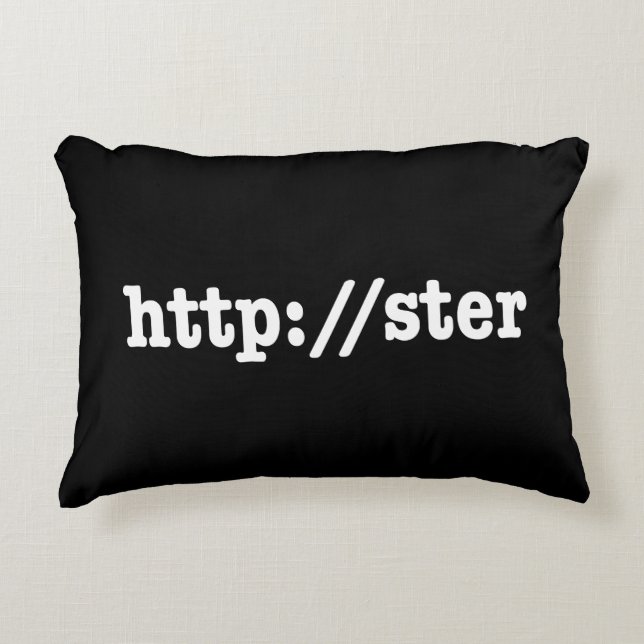 Almofada Decorativa http://ster / código html (Frente)
