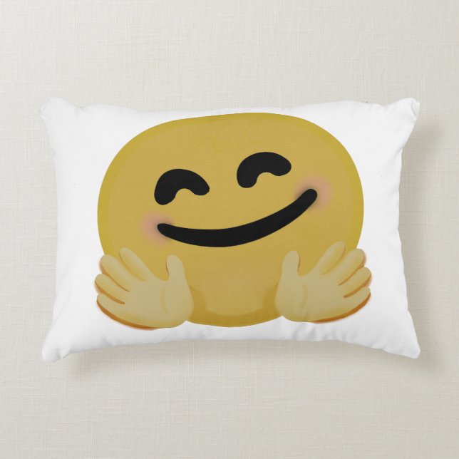 Almofada Decorativa Hug Emoji (Frente)