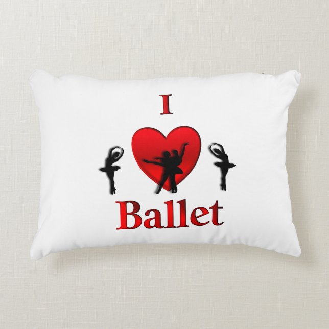 Almofada Decorativa I Balé do coração (Frente)
