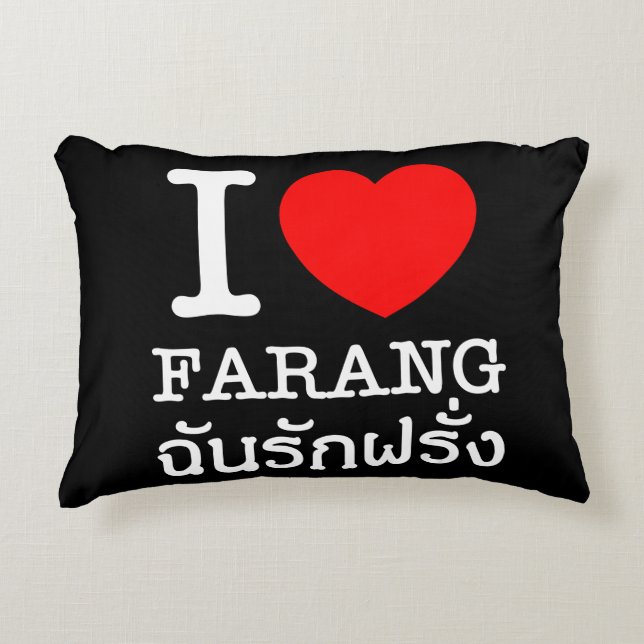 Almofada Decorativa I Heart (Love) Farang (Frente)