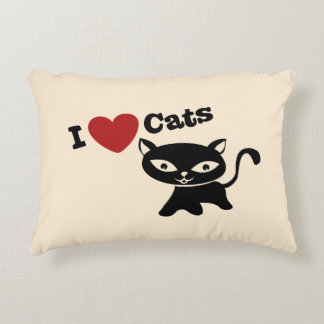 Almofada Decorativa I love cats