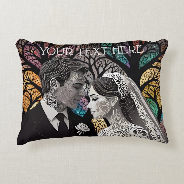 Almofada Decorativa Ideias de casamento e presentes (Frente)