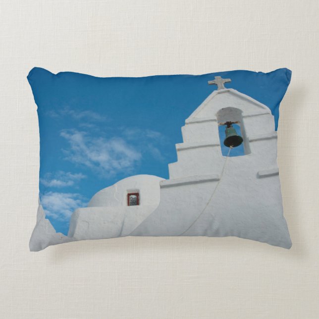Almofada Decorativa Igreja típica caiada de branco (Frente)