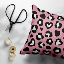 Impressão Animal, Leopardo Rosa, Manchas de Chita,