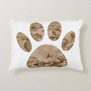 Almofada Decorativa Impressão de Cachorro do Deserto Distinto