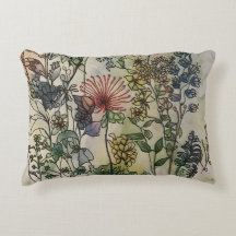 Impressão de flor silvestre