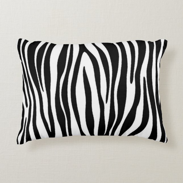 Almofada Decorativa Impressão Zebra (Frente)
