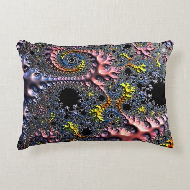 Almofada Decorativa Infinite Spiral Realms (Frente)